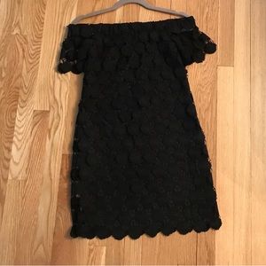 Trina Turk off the shoulder dress